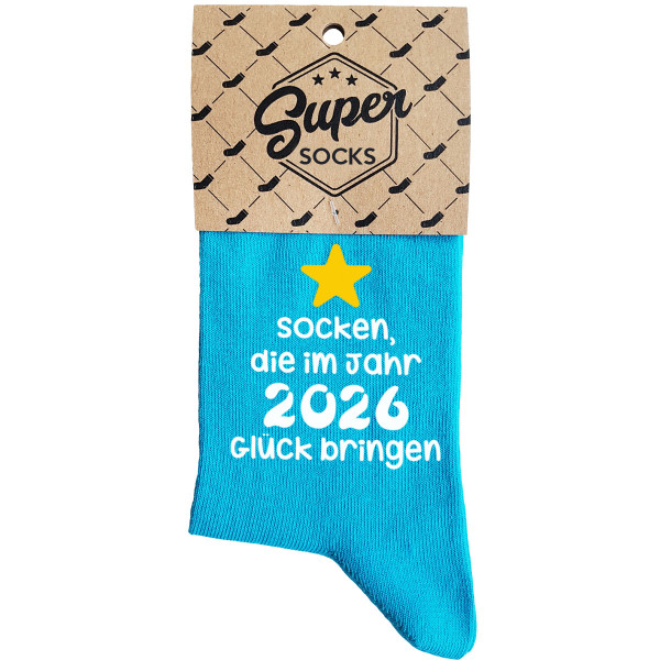 Damensocken "Socken, die im Jahr 2026 Glück bringen" Damensocken "Socken, die im Jahr 2026 Glück bringen"