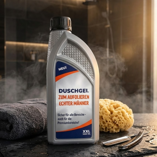 XXL Duschgel "Zum Aufpolieren echter Männer" (1000ml)