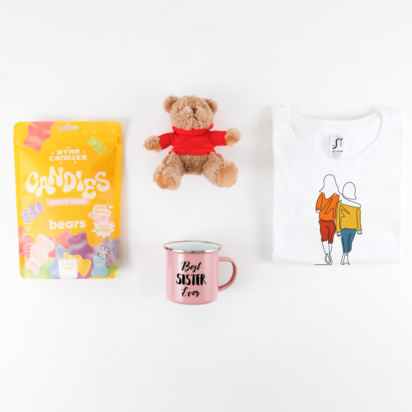 Geschenkset "Best sister ever"