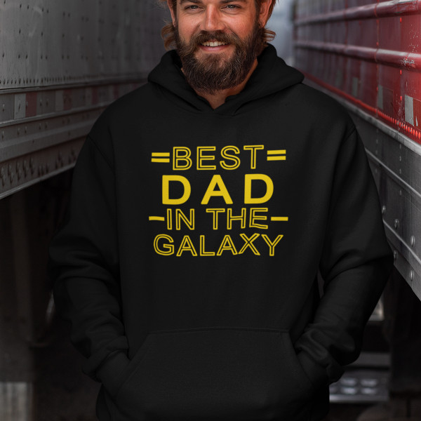 Sweatshirt "Best dad in the galaxy" Sweatshirt "Best dad in the galaxy"