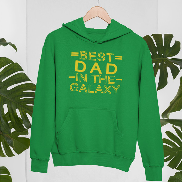 Sweatshirt "Best dad in the galaxy" Sweatshirt "Best dad in the galaxy"