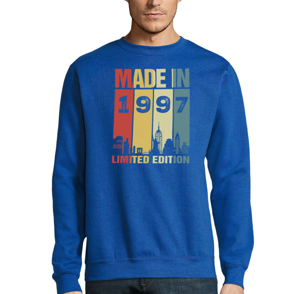 Sweatshirt „Limited Edition“ mit dem Geburtsjahr Ihrer Wahl (ohne Kapuze)