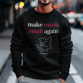 Sweatshirt "Make Russia small again" (ohne Kapuze)