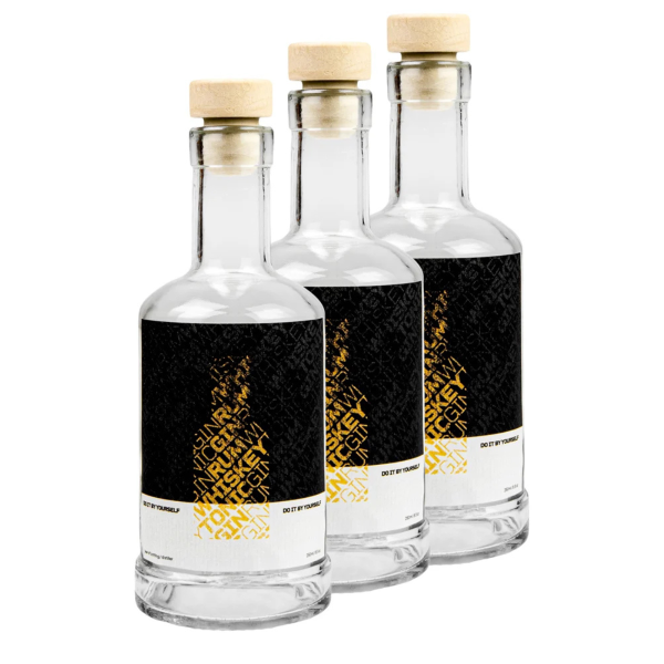 Gin-Herstellungsset mit Gewürzen und Cocktailzubehör