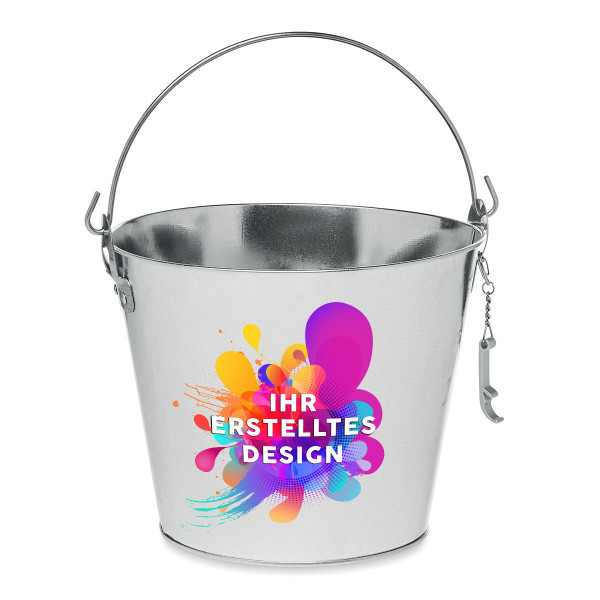 Eimer mit Ihrem individuellen Design