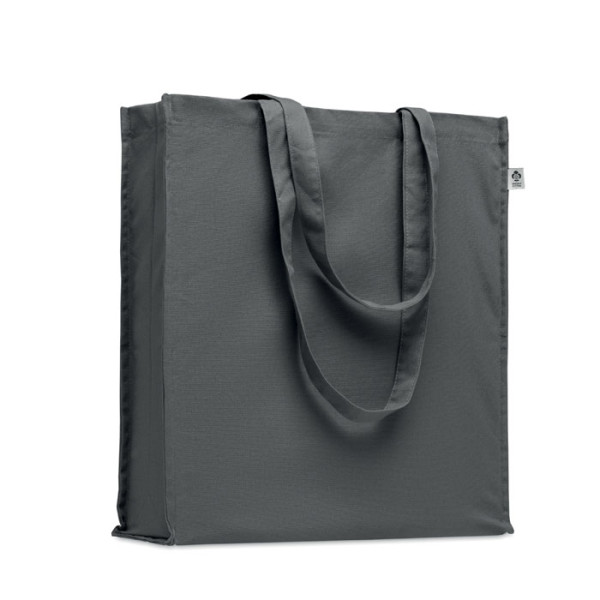 XL Bunte Bio-Baumwolltasche ohne Aufdruck