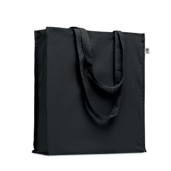 XL Bunte Bio-Baumwolltasche ohne Aufdruck