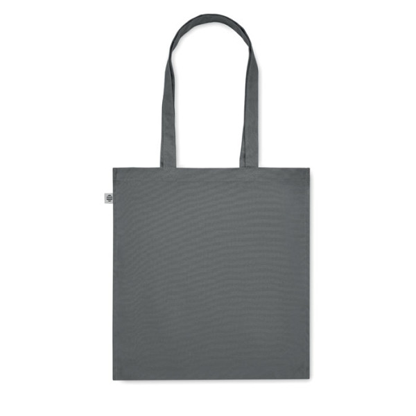 XL Bunte Bio-Baumwolltasche ohne Aufdruck