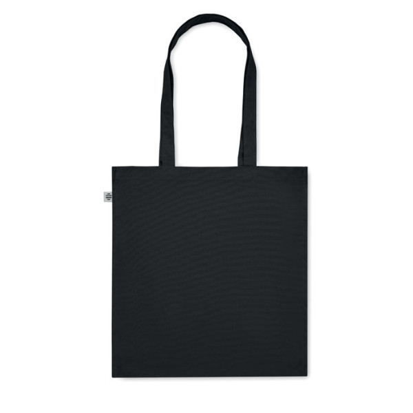 XL Bunte Bio-Baumwolltasche ohne Aufdruck