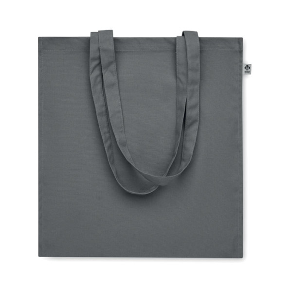 XL Bunte Bio-Baumwolltasche ohne Aufdruck