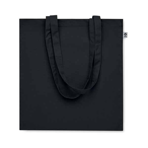 XL Bunte Bio-Baumwolltasche ohne Aufdruck