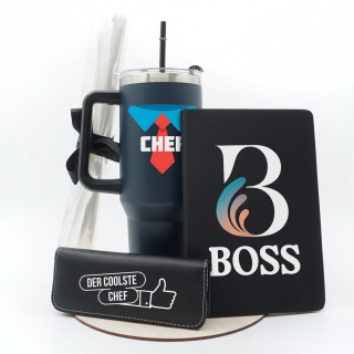 Geschenkset "Der coolste Chef"
