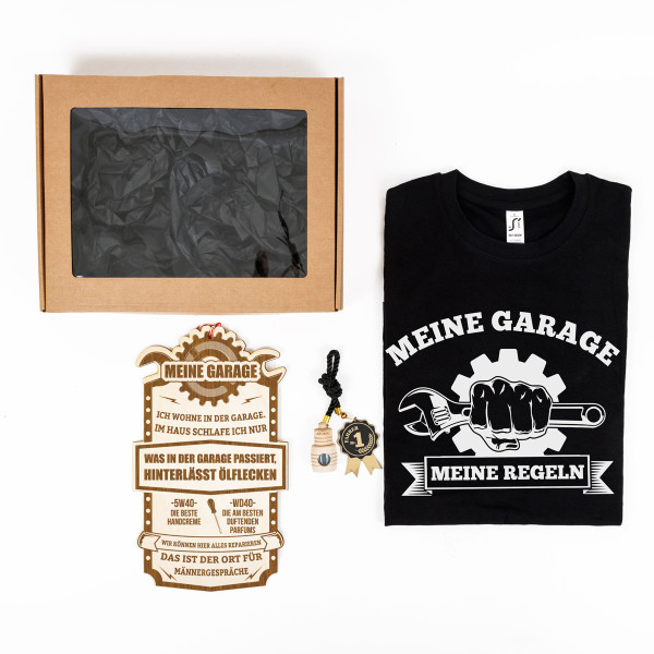 Geschenkset "Meine Garage" Geschenkset "Meine Garage"