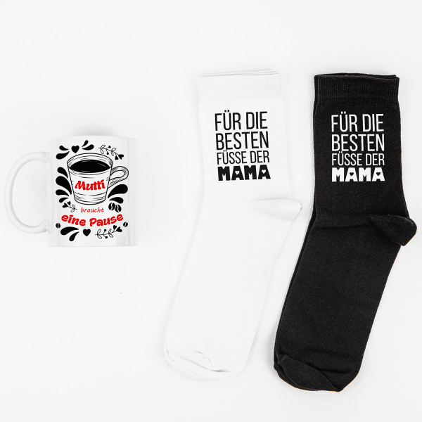 Geschenkset "Mutti braucht eine Pause“ Geschenkset "Mutti braucht eine Pause“