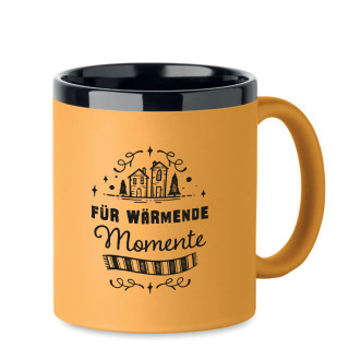 Gravierte Tasse "Für wärmende Momente"
