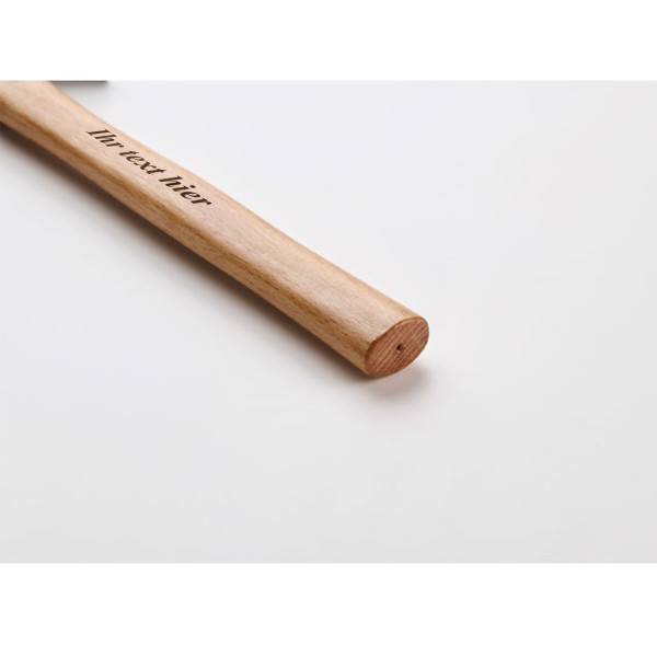 Hammer mit Holzstiel mit deinem eigenen Text Hammer mit Holzstiel mit deinem eigenen Text