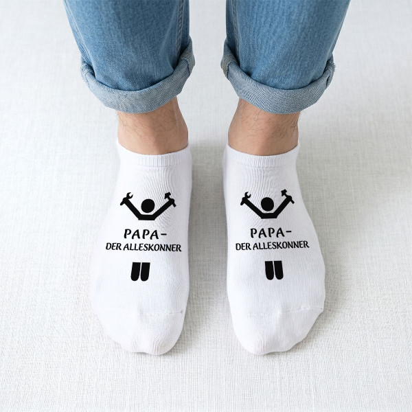 Herren-Kurzsocken "Dad - Alleskönner"