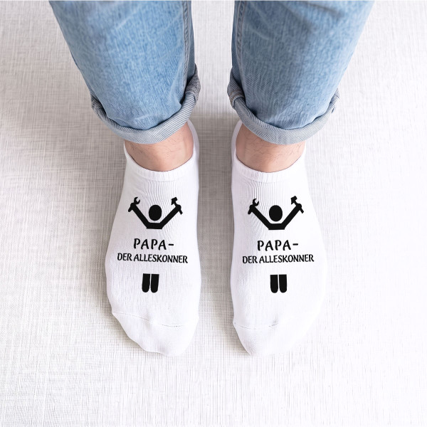 Herren-Kurzsocken "Dad - Alleskönner"