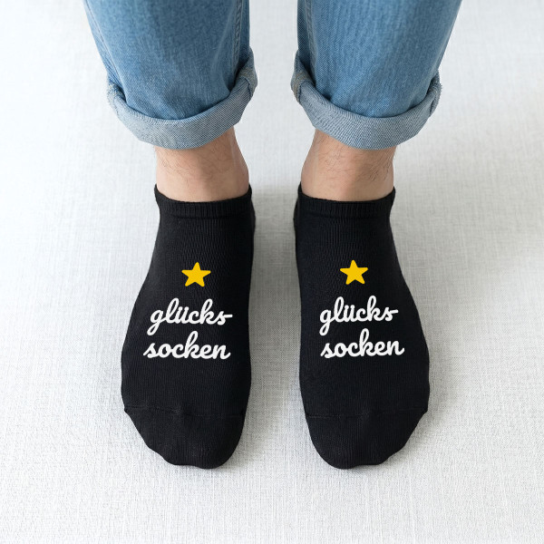 Herren-Kurzsocken "Glückssocken"