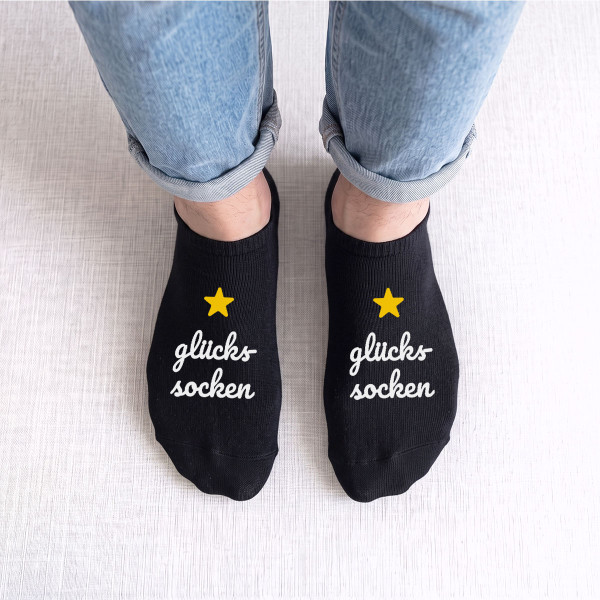 Herren-Kurzsocken "Glückssocken"