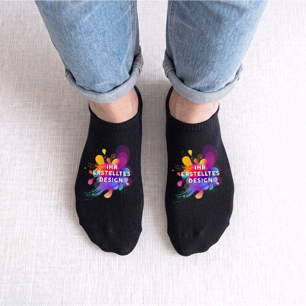 Herren-Kurzsocken mit Ihrem individuellen Design