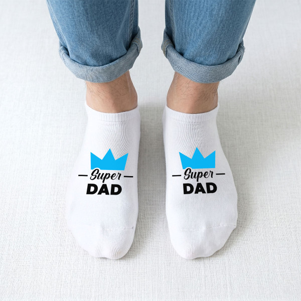 Herren-Kurzsocken "Super Dad"