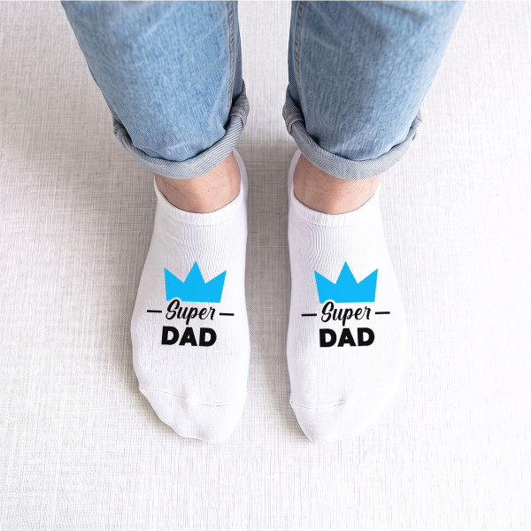 Herren-Kurzsocken "Super Dad"