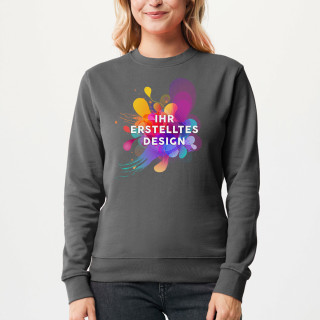 IQONIQ Zion Sweatshirt mit Ihrem individuellen Design (ohne Kapuze)
