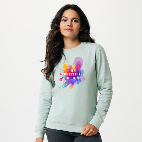 IQONIQ Zion Sweatshirt mit Ihrem individuellen Design (ohne Kapuze)
