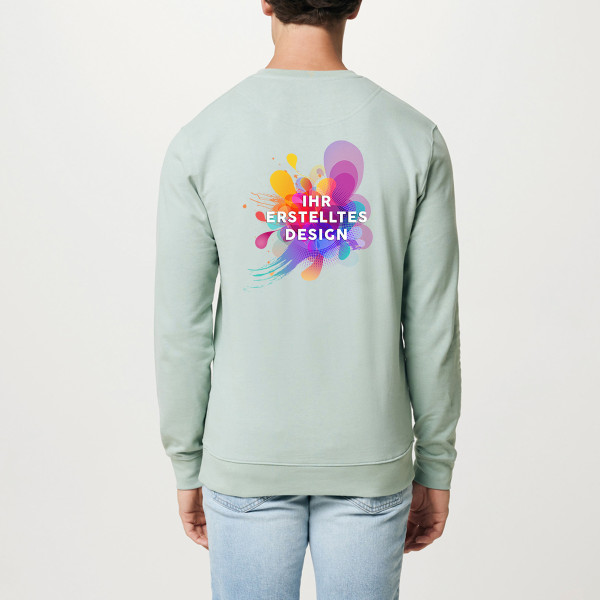 IQONIQ Zion Sweatshirt mit Ihrem individuellen Design (ohne Kapuze)