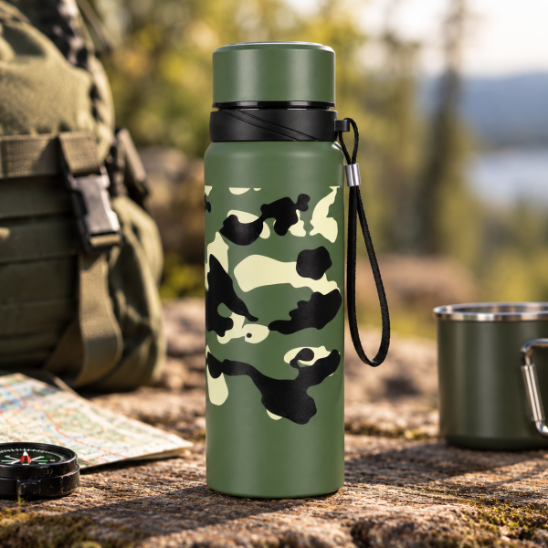 Thermoskanne im Camouflage-Design "Special Mission", 800ml