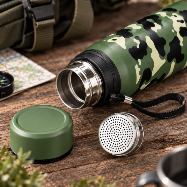 Thermoskanne im Camouflage-Design "Special Mission", 800ml