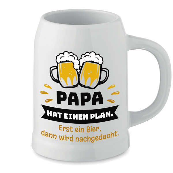 Keramikbecher "Papa hat einen Plan" Keramikbecher "Papa hat einen Plan"