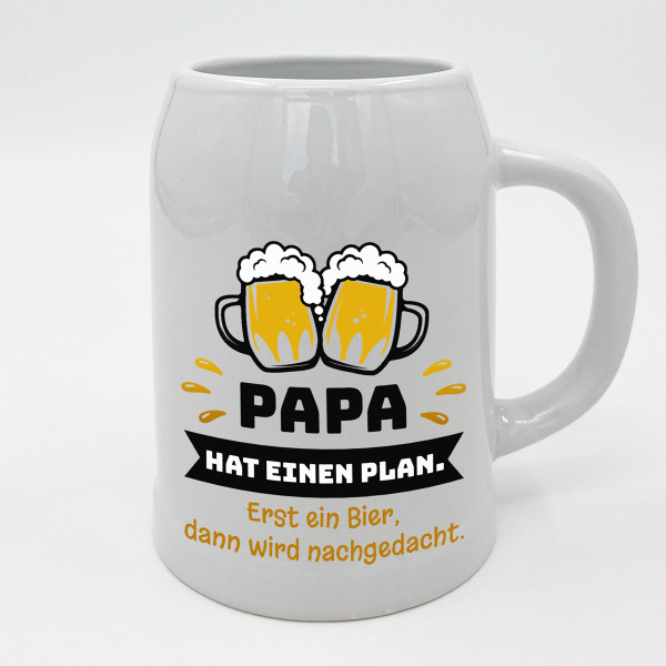 Keramikbecher "Papa hat einen Plan" Keramikbecher "Papa hat einen Plan"