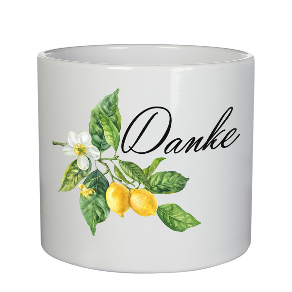 Keramiktopf "Danke" Keramiktopf "Danke"
