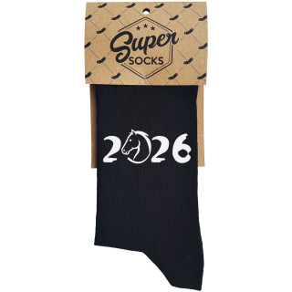 Socken "2026 – Das Jahr des Pferdes"