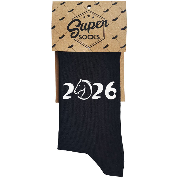Socken "2026 – Das Jahr des Pferdes" Socken "2026 – Das Jahr des Pferdes"