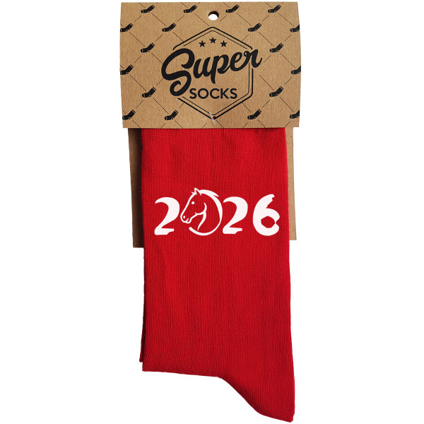 Socken "2026 – Das Jahr des Pferdes" Socken "2026 – Das Jahr des Pferdes"