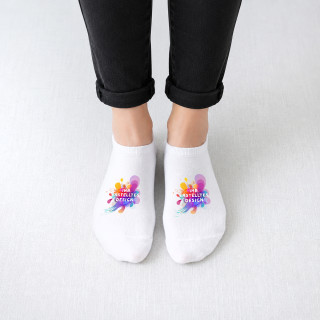 Kurze Damensocken mit Ihrem individuellen Design