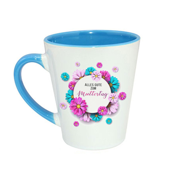 Latte-Tasse "Alles Gute zum Muttertag" Latte-Tasse "Alles Gute zum Muttertag"