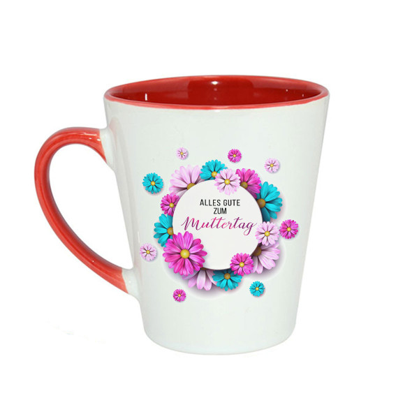 Latte-Tasse "Alles Gute zum Muttertag" Latte-Tasse "Alles Gute zum Muttertag"