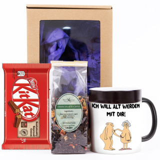Magisches Geschenkset "Ich will mit dir alt werden"