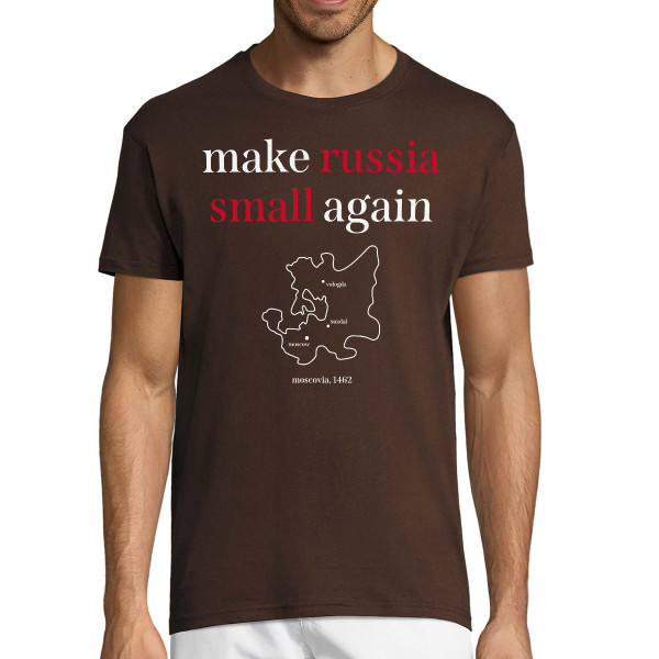 T-Shirt "Make Russia small again"