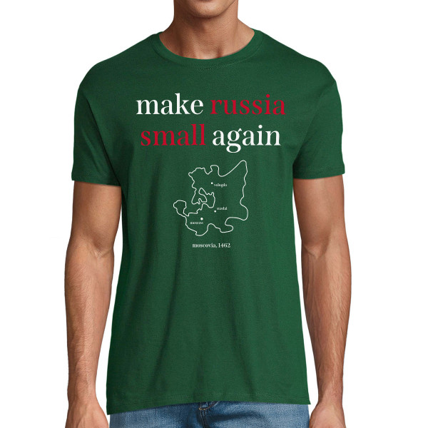 T-Shirt "Make Russia small again"
