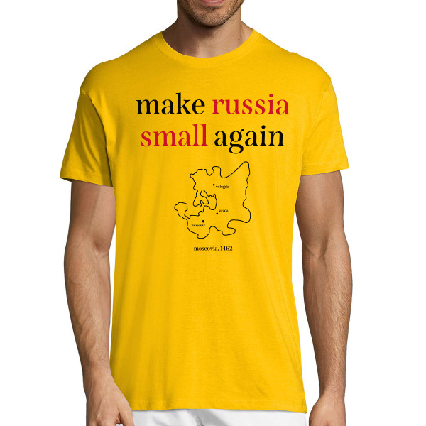 T-Shirt "Make Russia small again"
