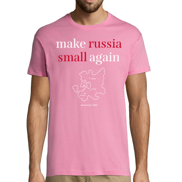 T-Shirt "Make Russia small again"