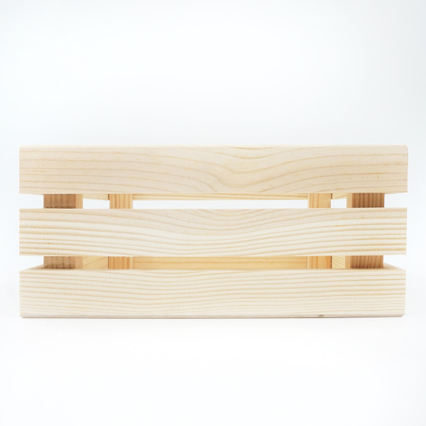 Eine Holzkiste (22×15cm)