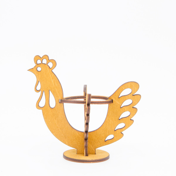 Hölzerne Eierhalter „Huhn“ Hölzerne Eierhalter „Huhn“