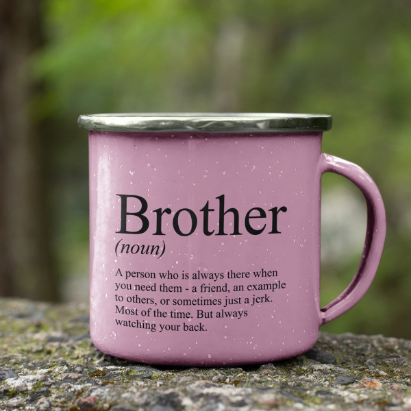 Metallbecher „Bruder“ Metallbecher „Bruder“
