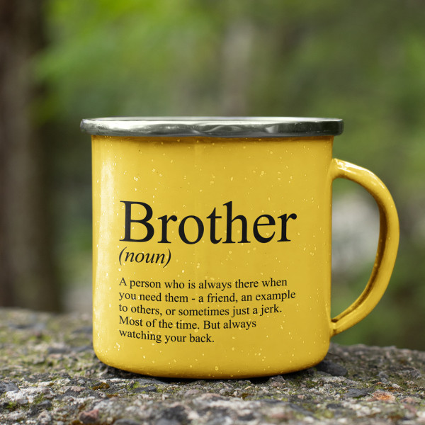 Metallbecher „Bruder“ Metallbecher „Bruder“
